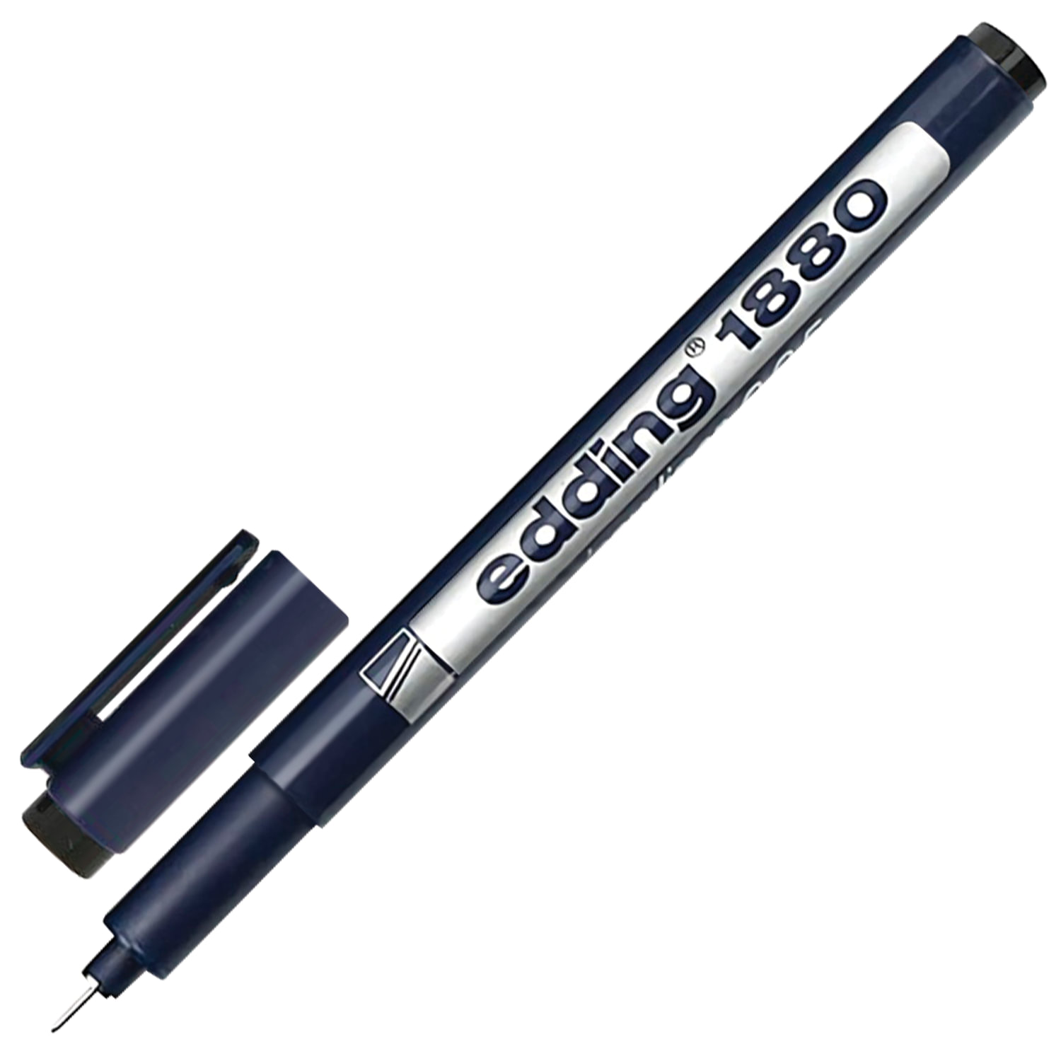Ручка капиллярная (линер) EDDING DRAWLINER 1880, ЧЕРНАЯ, толщина письма ...