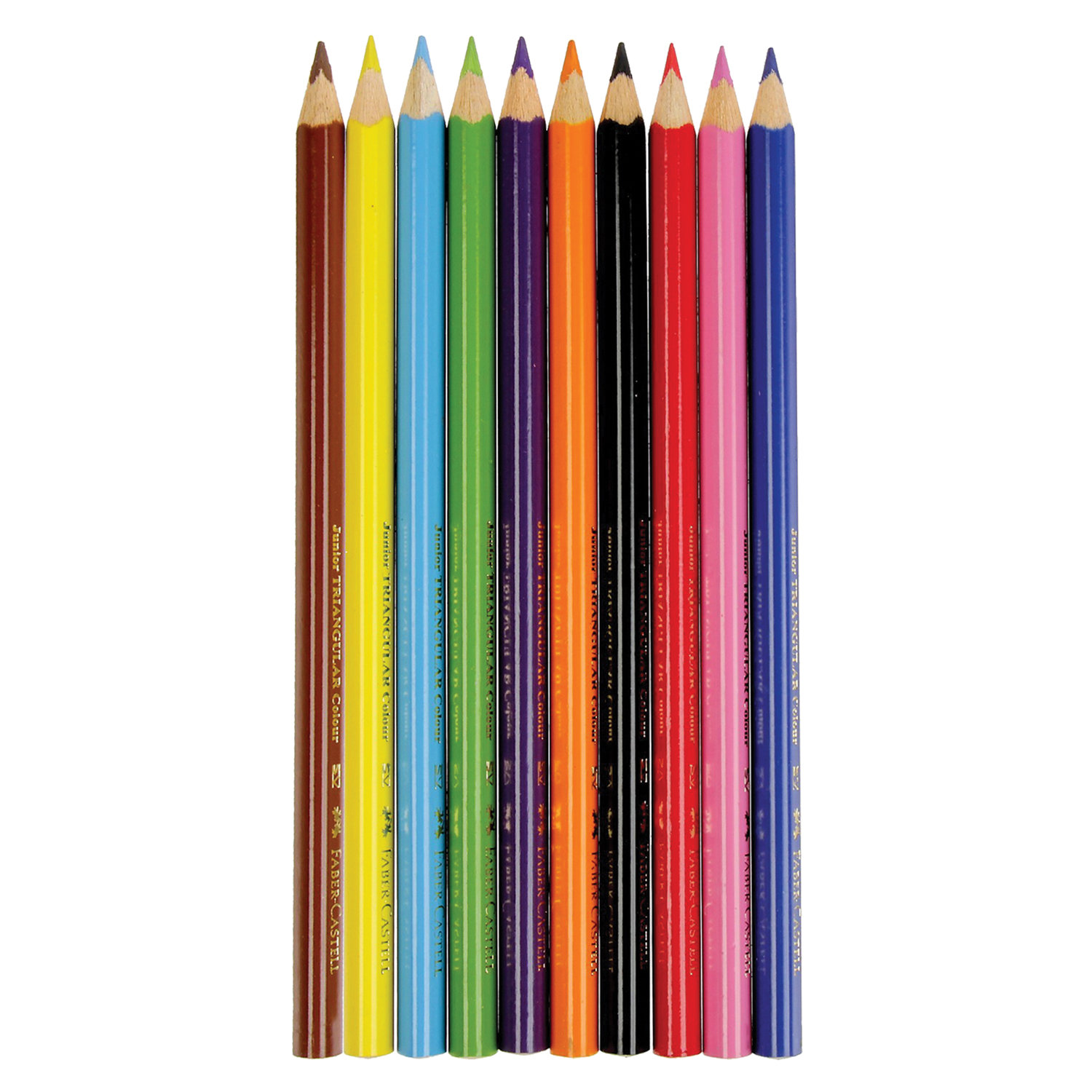 Ten pencils. Фабер Кастелл карандаши трехгранные. Silwerhof Jumbo Deutschland карандаши цветные. Набор 10 карандашей Фабер Кастель.