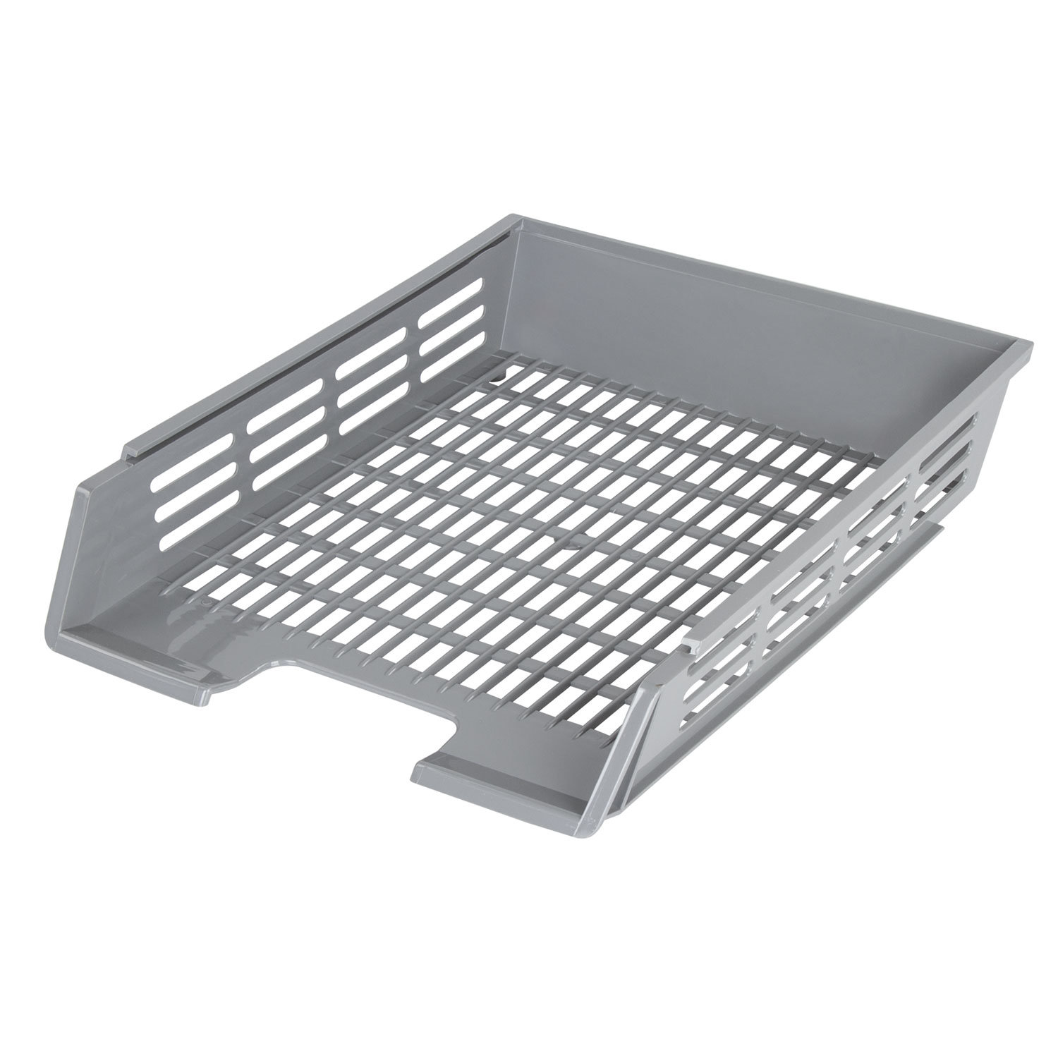 Лоток горизонтальный для бумаг BRAUBERG "Basic", А4 (360х270х75 мм), с ...