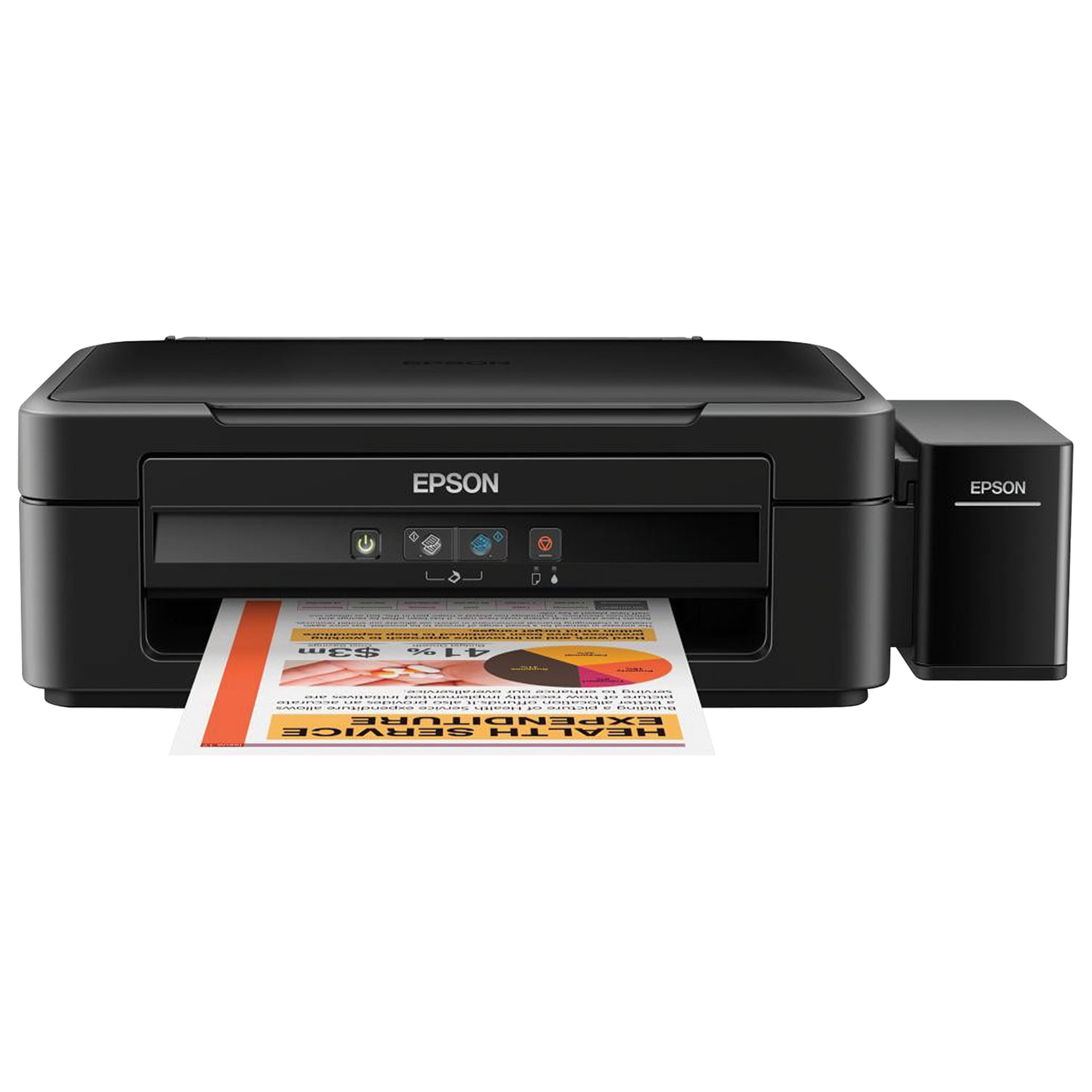 МФУ струйное EPSON L222 (принтер, копир, сканер), А4, 5760х1440, 27стр ...