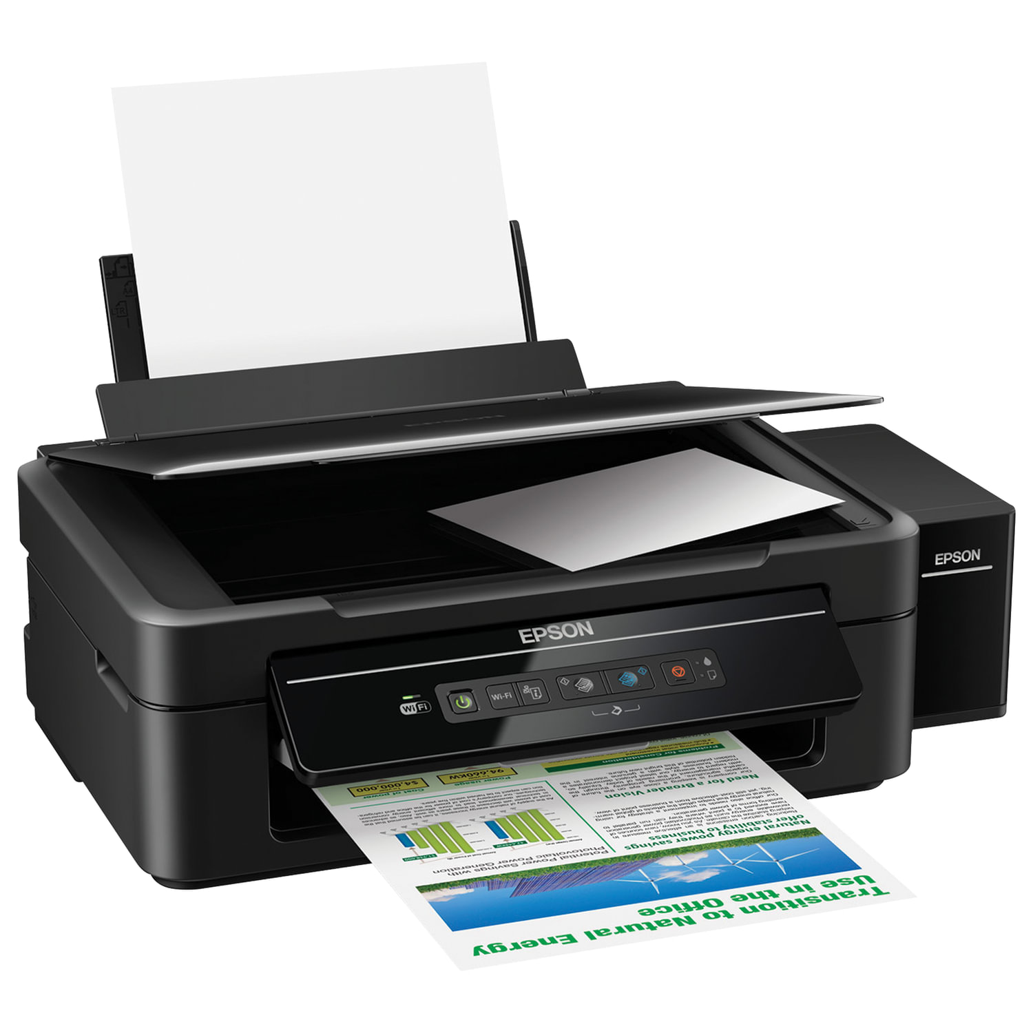 МФУ струйное EPSON L366 (принтер, копир, сканер), А4, 5760х1440, 33 стр ...