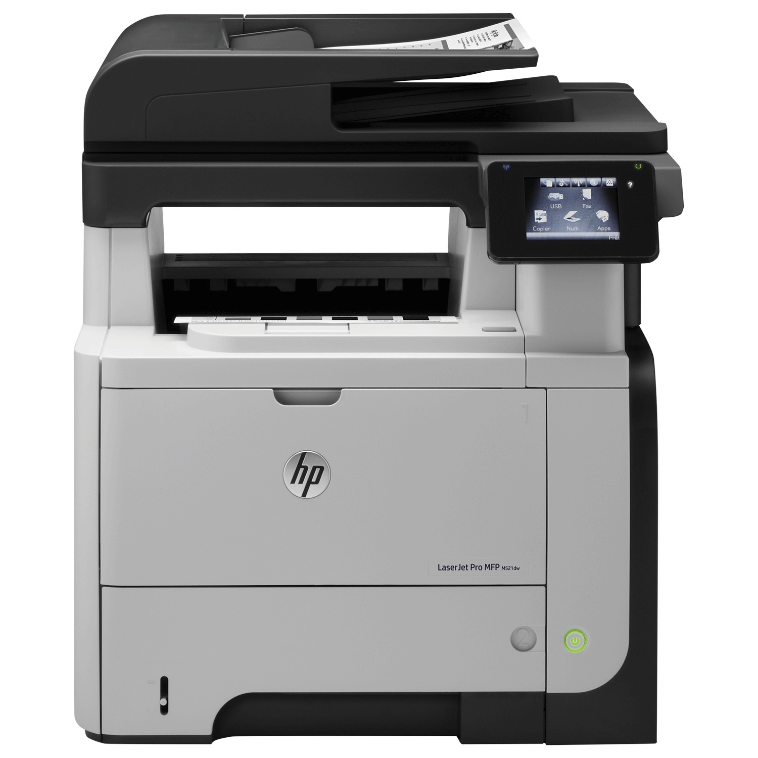 МФУ лазерное HP LaserJet Pro M521dw (принтер, копир, сканер, факс), А4 .