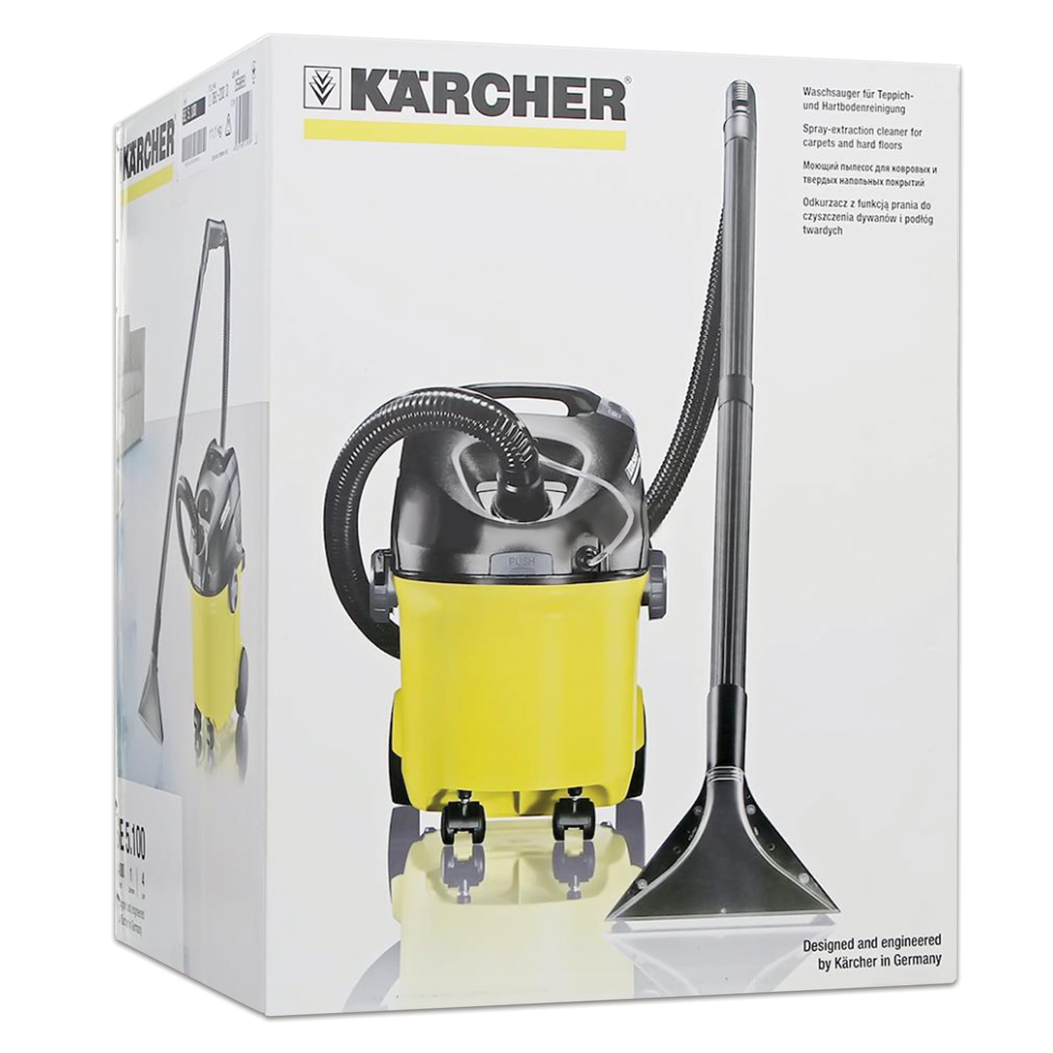 Пылесос моющий KARCHER (КЕРХЕР) SE 5.100, потребляемая мощность 1400 Вт ...