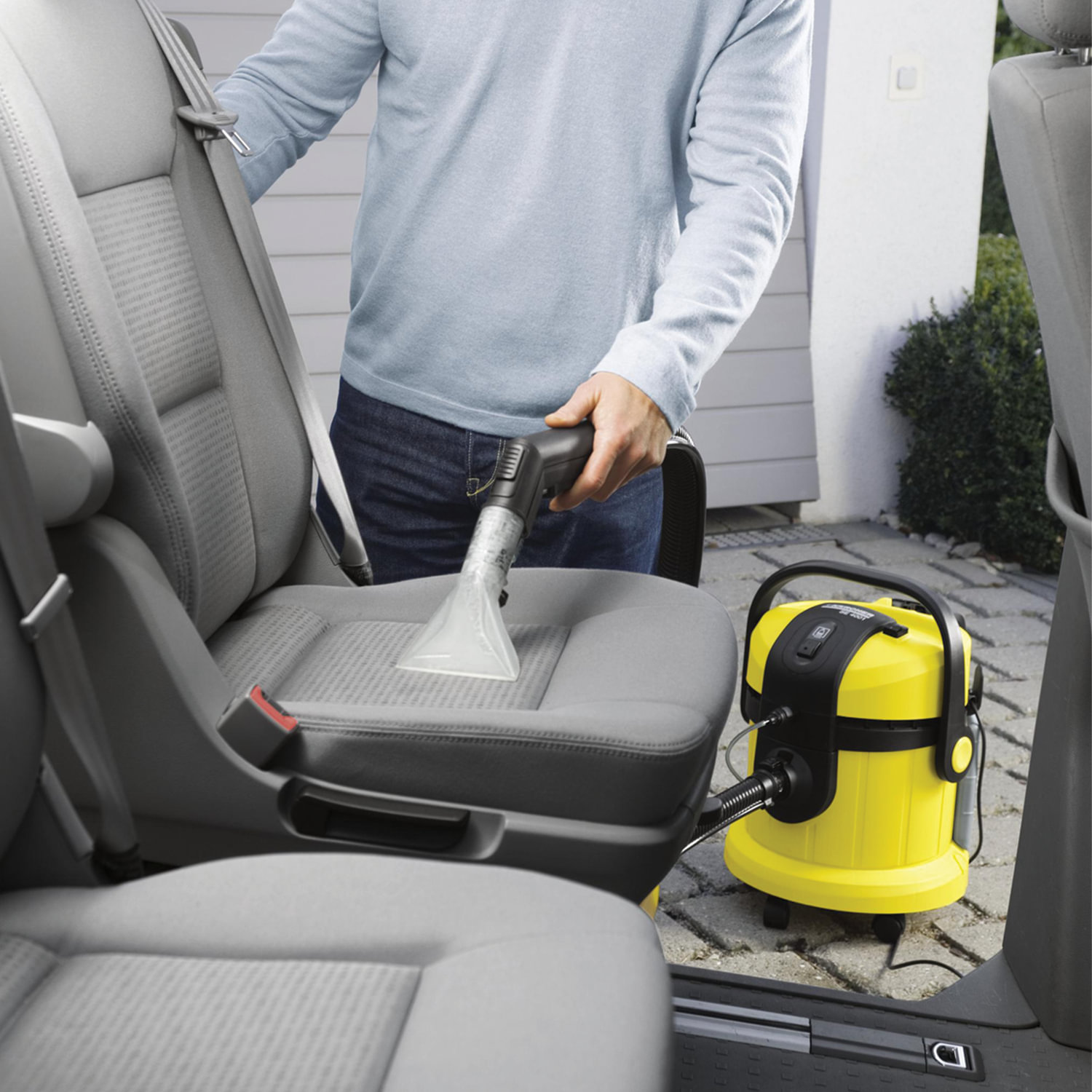 Пылесос моющий KARCHER (КЕРХЕР) SE 4001, потребляемая мощность 1400 Вт ...