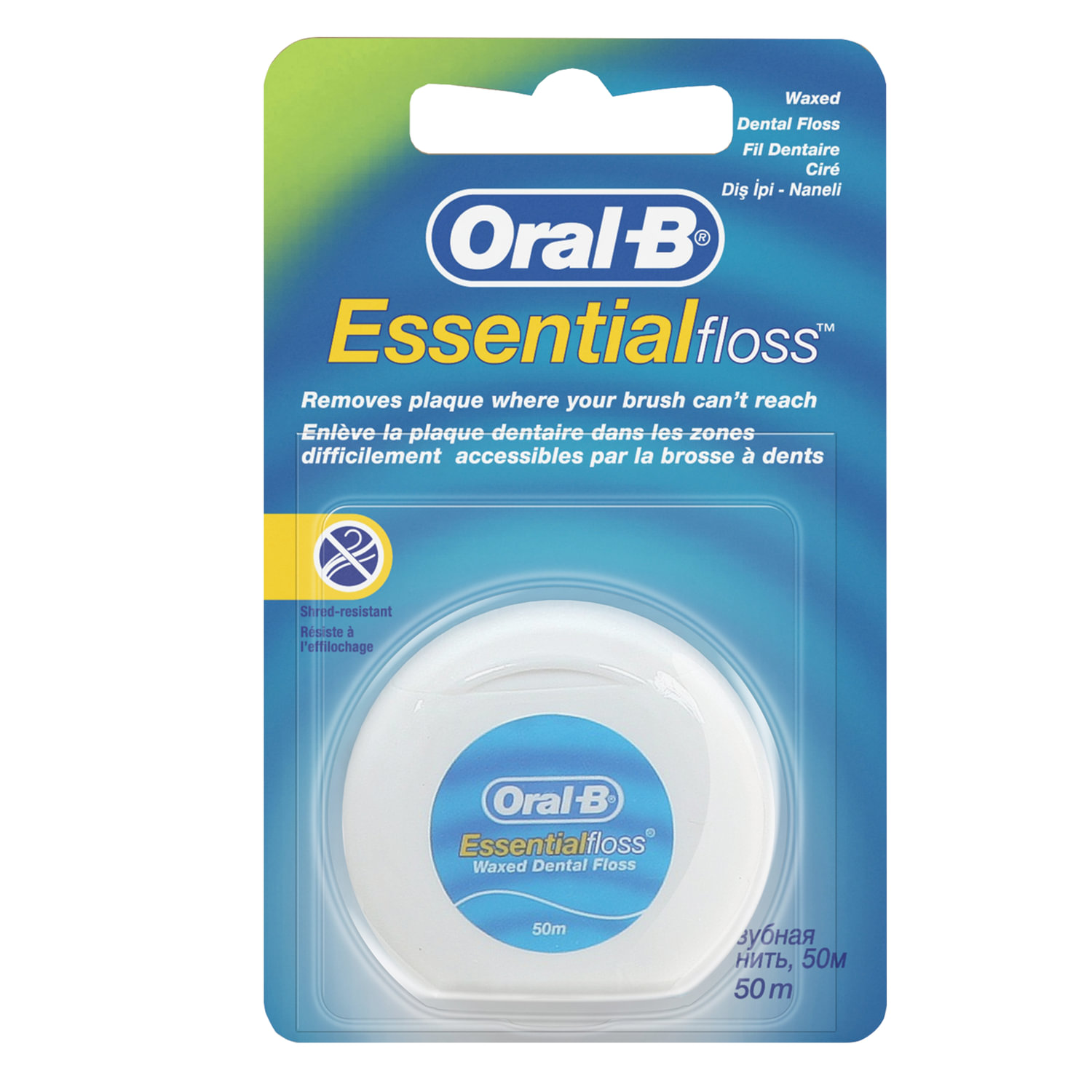 Зубная нить, 50 м, ORAL-B (Орал-Би) Essential floss - купить на cайте ...