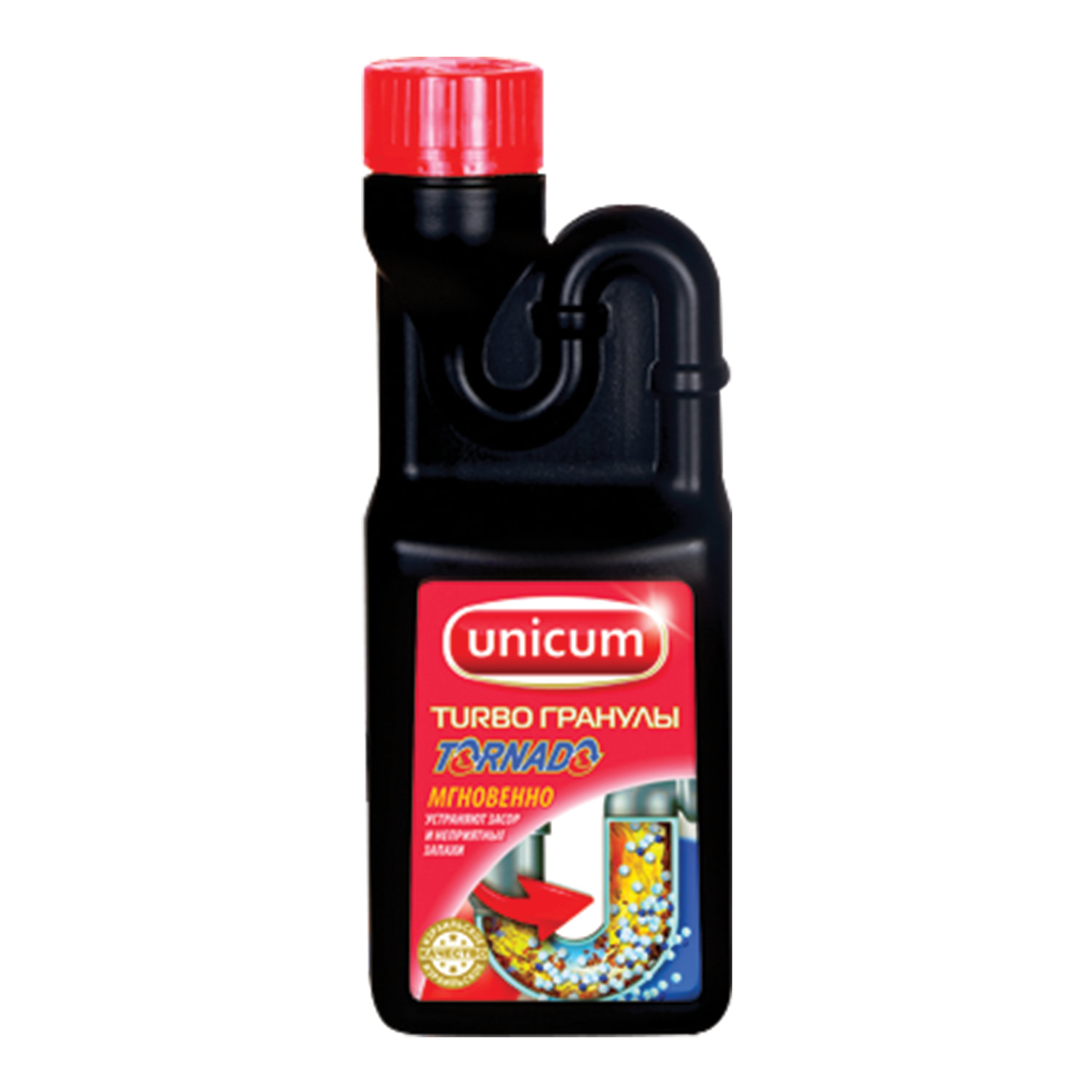 Средство для прочистки канализационных труб 600 г, UNICUM (Уникум ...