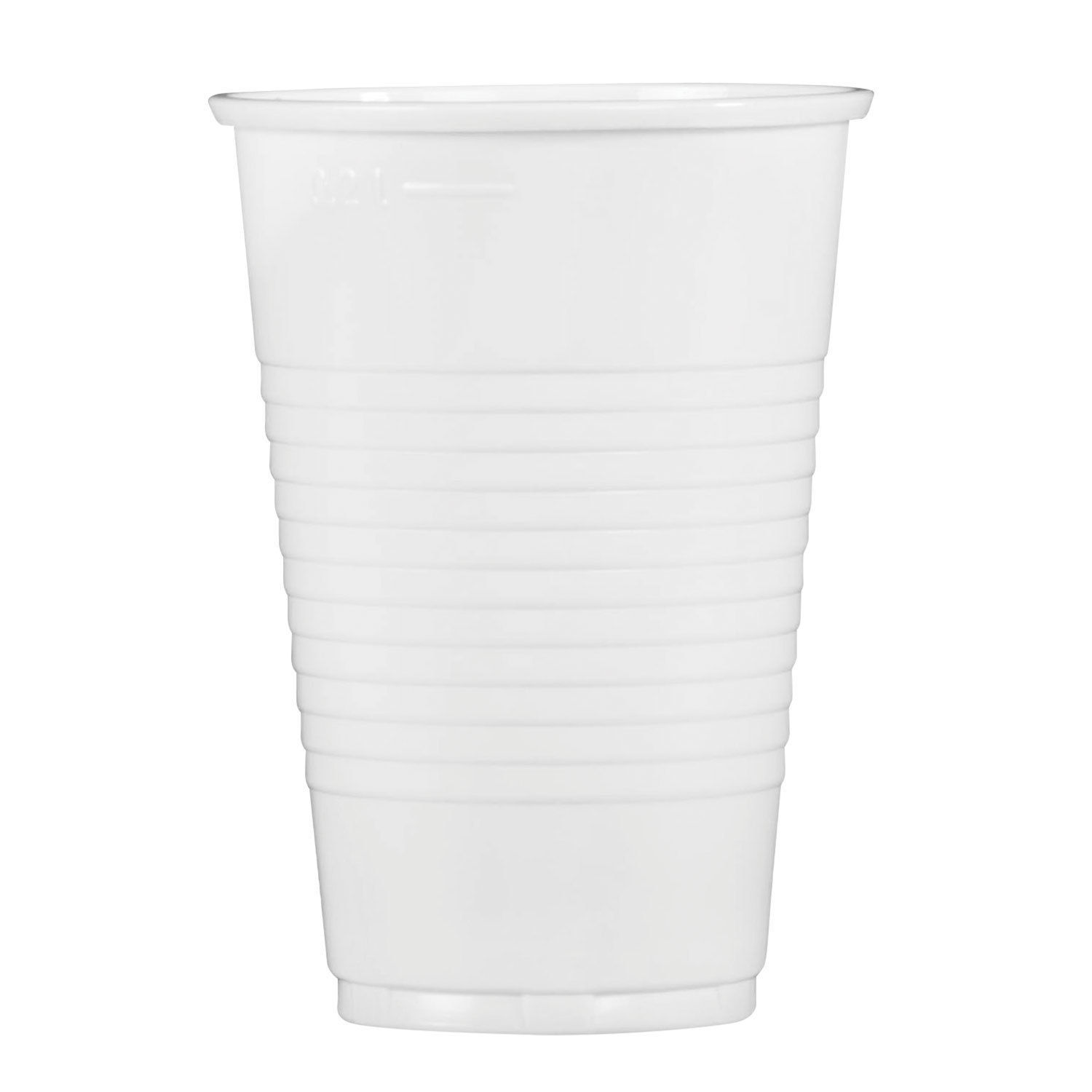 Одноразовые стаканы 200 мл, КОМПЛЕКТ 100 шт., пластиковые, белые, ПП .