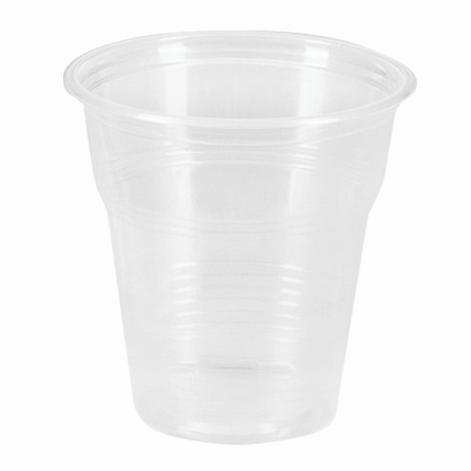 Одноразовые стаканы 100 мл, КОМПЛЕКТ 100 шт., пластиковые, прозрачные .