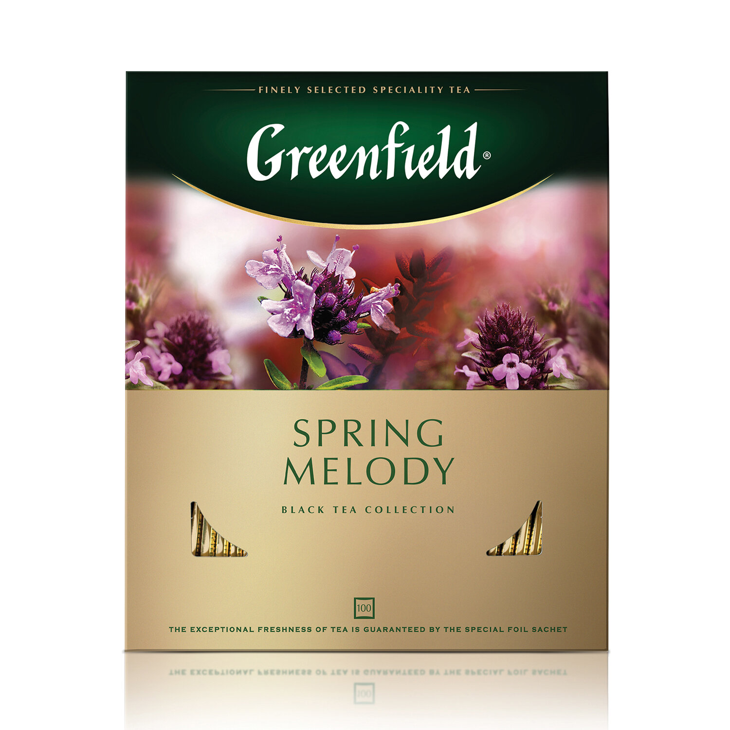 Чай GREENFIELD (Гринфилд) "Spring Melody" ("Мелодия весны"), черный с ...