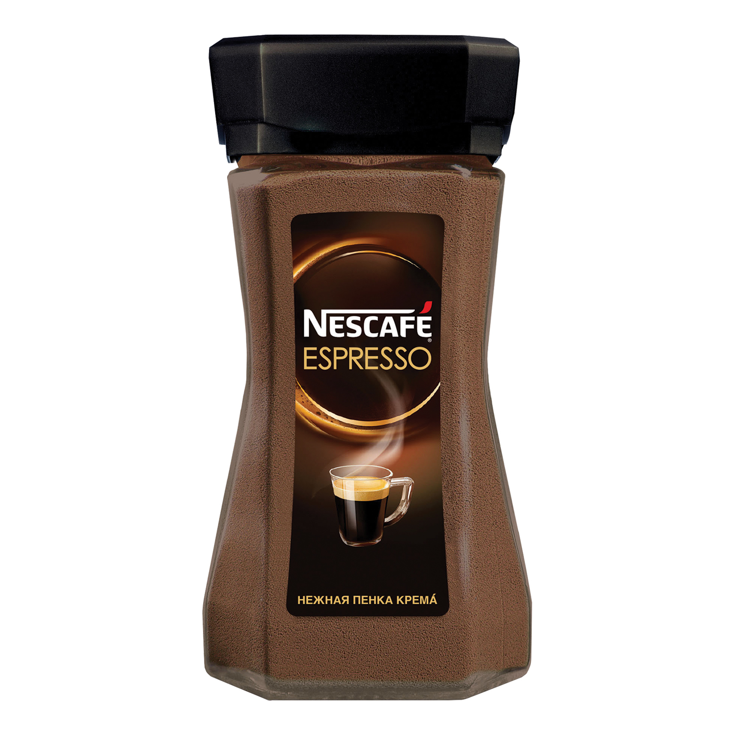 Кофе растворимый NESCAFE (Нескафе) "Espresso", с нежной пенкой, 100 г ...