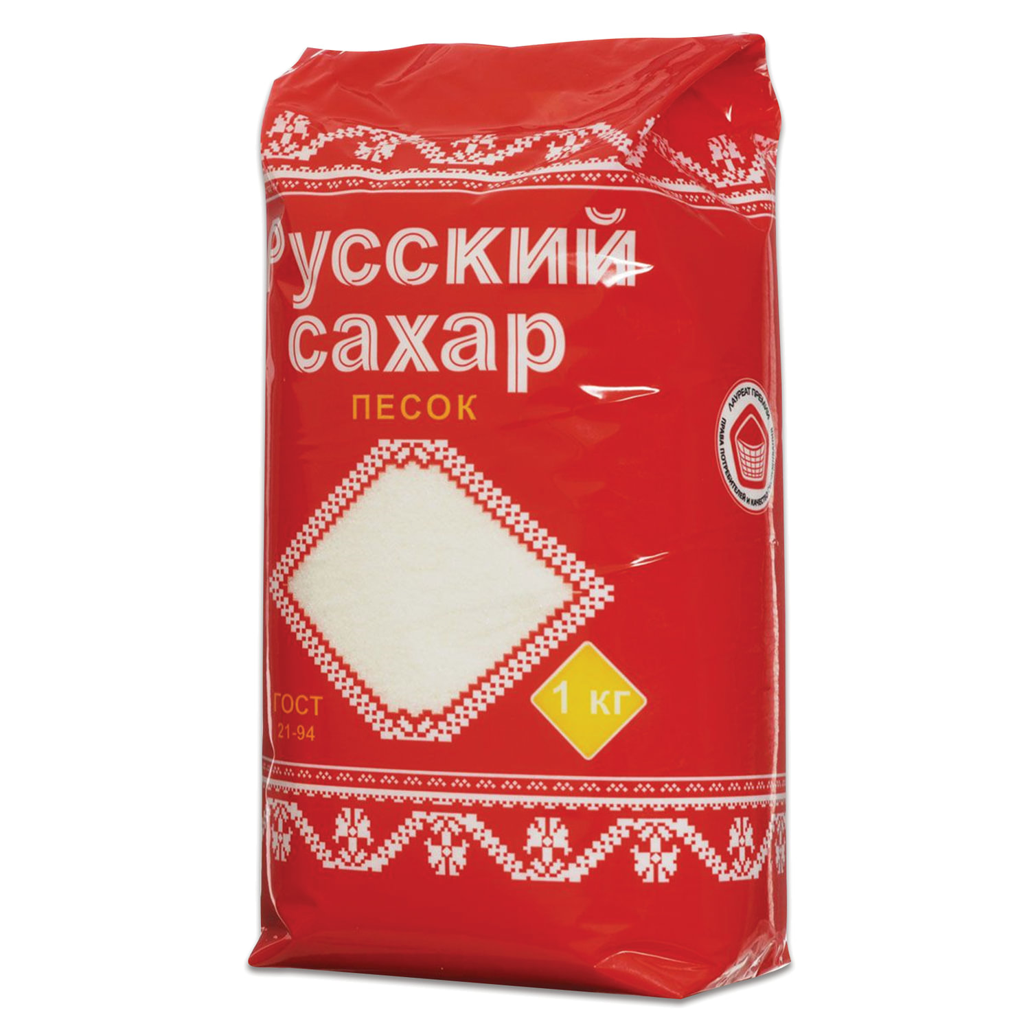 Сахар-песок "Русский", 1 кг, полиэтиленовая упаковка - купить на cайте ...