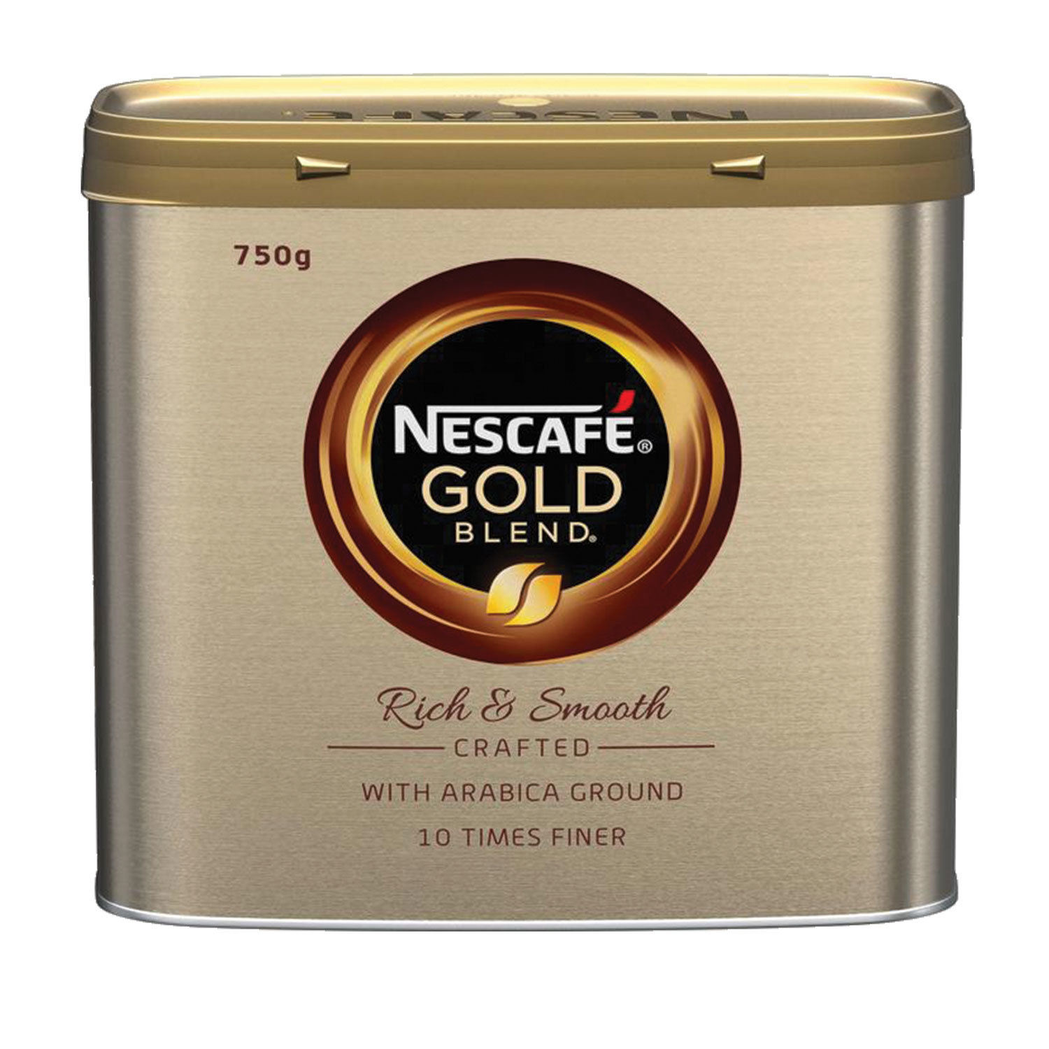 Кофе молотый в растворимом NESCAFE (Нескафе) "Gold", сублимированный ...